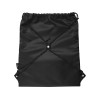 Изолированная сумка со шнурком Adventure объемом 9 л из переработанных материалов, соответствующих стандарту GRS, черный