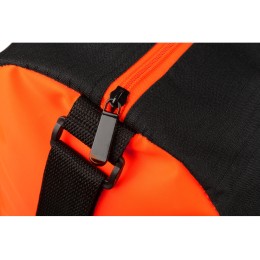 Сумка спортивная Master с цветными молниями, неоново-оранжевый