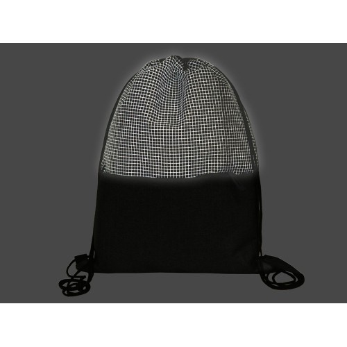 Рюкзак-мешок «Reflex» со светоотражающим эффектом, синий