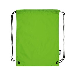 Рюкзак со шнурком Oriole из переработанного ПЭТ, лайм