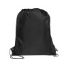 Изолированная сумка со шнурком Adventure объемом 9 л из переработанных материалов, соответствующих стандарту GRS, черный