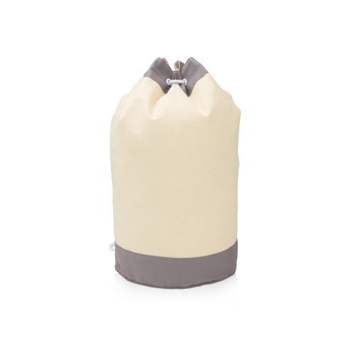 Рюкзак «Индиана» хлопковый, 180гр, натуральный/серый