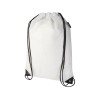 Рюкзак-мешок  на шнурке «Evergreen» из переработанного нетканого материала, белый