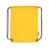 Рюкзак со шнурком Oriole из переработанного ПЭТ, желтый