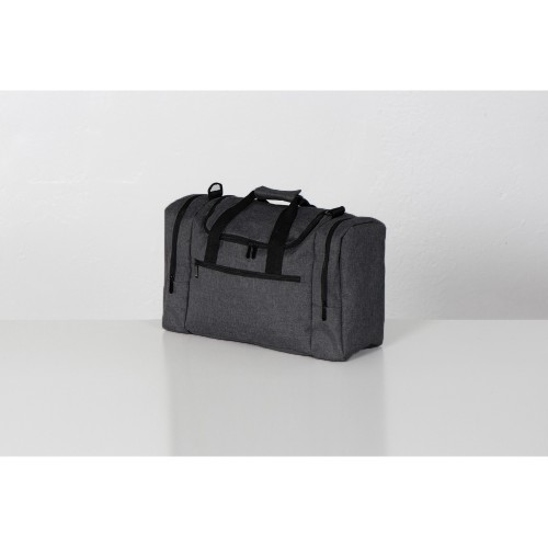 Сумка дорожная Route с двумя боковыми карманами, темно-серый