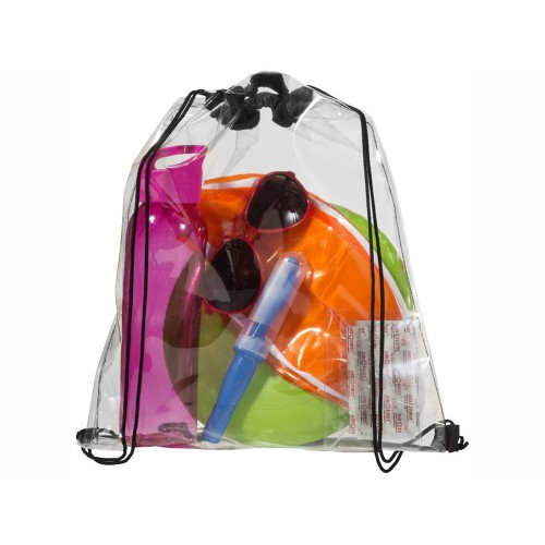 Рюкзак "Lancaster", прозрачный/черный