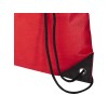 Рюкзак-мешок  на шнурке «Evergreen» из переработанного нетканого материала, красный