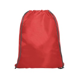 Рюкзак-мешок NINFA с карманом на молнии, красный