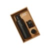 Подарочный набор Ocean Bottle 3-в-1 объемом 500 мл - Obsidian Black