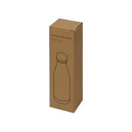 Термобутылка Актив Soft Touch, 500мл, черный