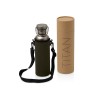 Бутылка для воды из титана "Titan", 750ml, темно-серый