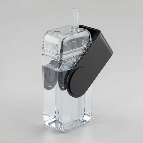 Бутылка для воды JUICY DRINK BOX, черный