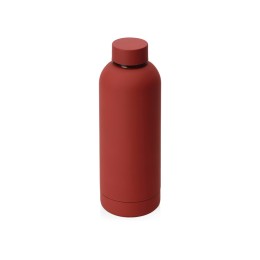 Вакуумная термобутылка "Cask" Waterline, soft touch, 500 мл, красный (P)