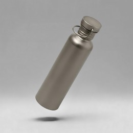 Бутылка для воды из титана "Titan", 750ml, темно-серый