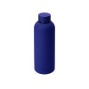 Вакуумная термобутылка "Cask" Waterline, soft touch, 500 мл, синий