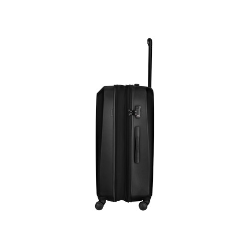 Чемодан WENGER Prymo, чёрный, большой, 52х76х30 см, 93 л, ABS+PC