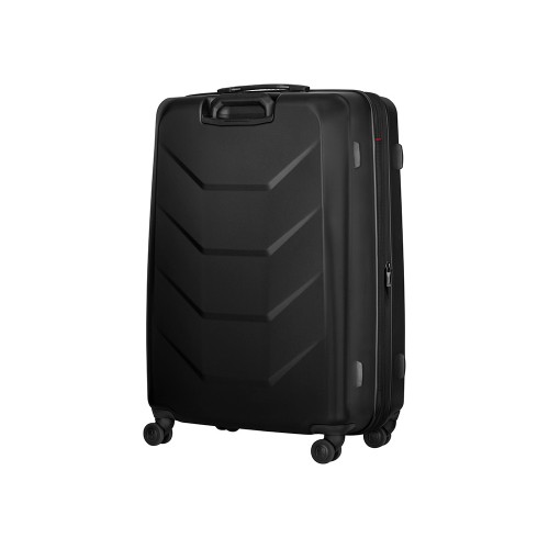 Чемодан WENGER Prymo, чёрный, большой, 52х76х30 см, 93 л, ABS+PC