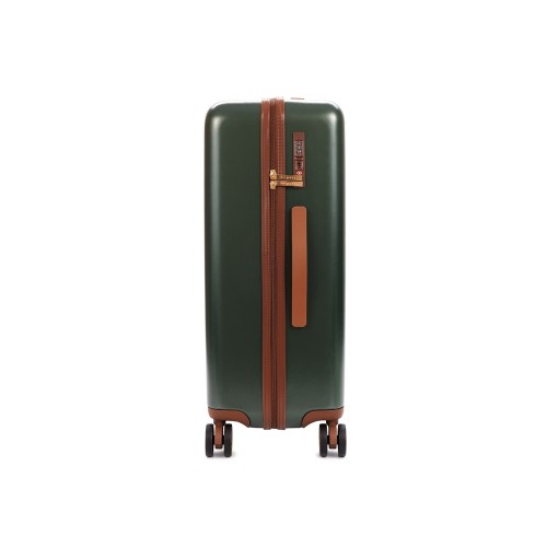Чемодан BUGATTI АМЕЛИЯ | AMELIA, зеленый, поликарбонат / АБС-пластик, 42х24х67 см, 55 л