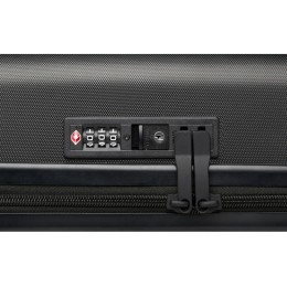 Чемодан на колесах Rover из материалов, переработанных согласно стандарту GRS, 40 л - Черный