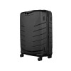 Чемодан WENGER Pegasus, черный, поликарбонат+АБС-пластик, большой, 52х76х30 см, 99 л.