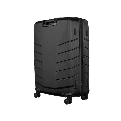 Чемодан WENGER Pegasus, черный, поликарбонат+АБС-пластик, большой, 52х76х30 см, 99 л.