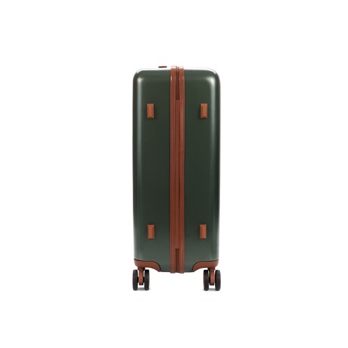 Чемодан BUGATTI АМЕЛИЯ | AMELIA, зеленый, поликарбонат / АБС-пластик, 42х24х67 см, 55 л