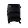 Чемодан Eberhart Dune средний М полипропилен черный 46D-009-424