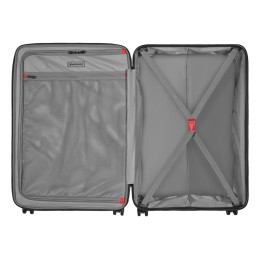 Чемодан WENGER Pegasus, черный, поликарбонат+АБС-пластик, большой, 52х76х30 см, 99 л.