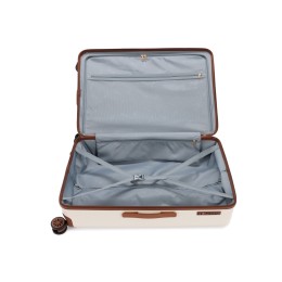 Чемодан BUGATTI АМЕЛИЯ | AMELIA, бежевый, поликарбонат / АБС-пластик, 50х29х76 см, 85 л