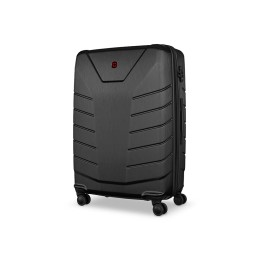 Чемодан WENGER Pegasus, черный, поликарбонат+АБС-пластик, большой, 52х76х30 см, 99 л.
