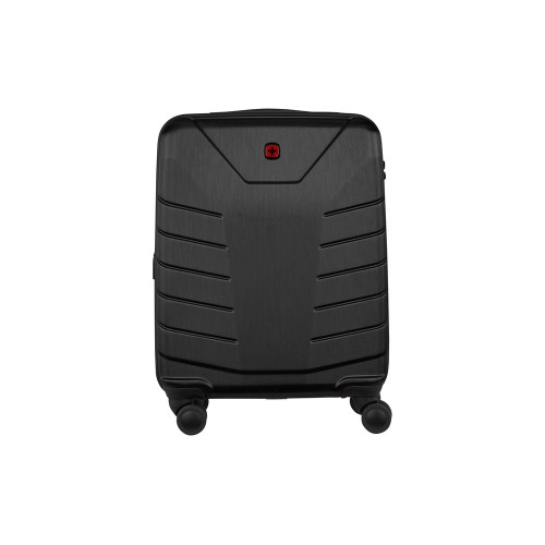 Чемодан WENGER Pegasus, черный, поликарбонат+АБС-пластик, малый, 40х54х20 см, 39 л