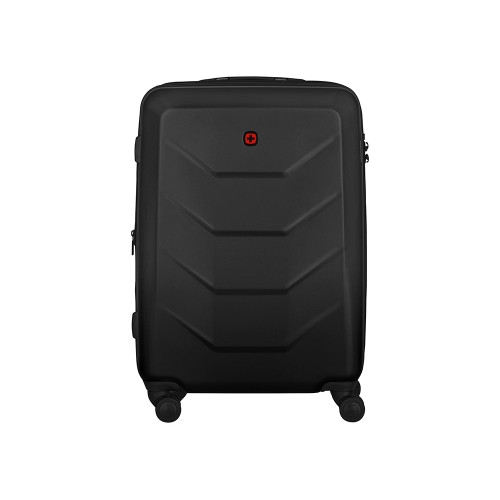 Чемодан WENGER Prymo, чёрный, средний, 45х65х26 см, 59 л, ABS+PC