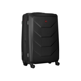 Чемодан WENGER Prymo, чёрный, большой, 52х76х30 см, 93 л, ABS+PC