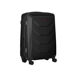 Чемодан WENGER Prymo, чёрный, средний, 45х65х26 см, 59 л, ABS+PC