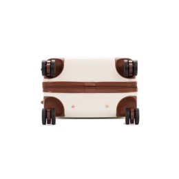 Чемодан для ручной клади BUGATTI АМЕЛИЯ | AMELIA, бежевый, поликарбонат / АБС-пластик, 32х22х53 см, 30 л