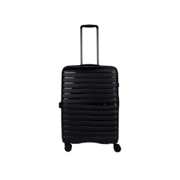 Чемодан Eberhart Dune средний М полипропилен черный 46D-009-424
