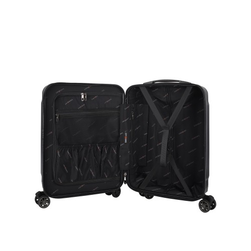 Чемодан Eberhart Craft маленький S поликарбонат черный 08C-009-420