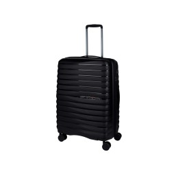 Чемодан Eberhart Dune средний М полипропилен черный 46D-009-424