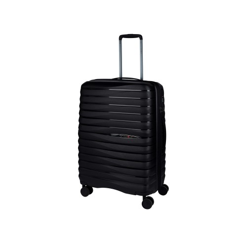 Чемодан Eberhart Dune средний М полипропилен черный 46D-009-424
