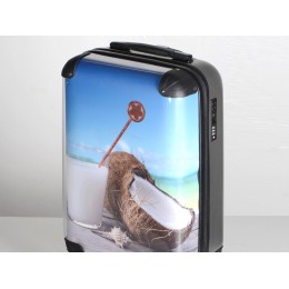 Чемодан прозрачный «Visit» со сменной вставкой