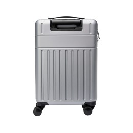 Чемодан на колесах Rover из материалов, переработанных согласно стандарту GRS, 40 л - Серебряный