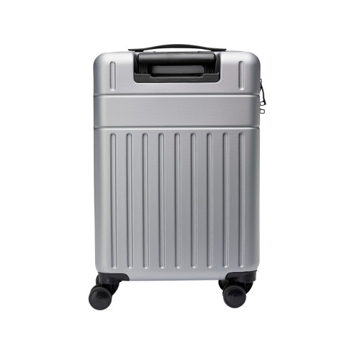 Чемодан на колесах Rover из материалов, переработанных согласно стандарту GRS, 40 л - Серебряный