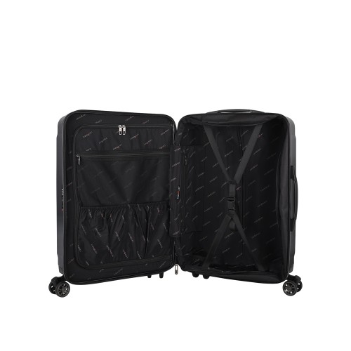 Чемодан Eberhart Craft средний M поликарбонат черный 08C-009-424