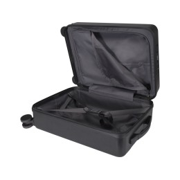 Rover Pro 20-дюймовый чемодан на колесах из материалов, переработанных согласно стандарту GRS, объемом 40 л - сплошной черный