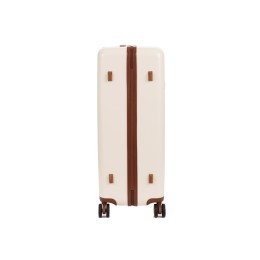 Чемодан BUGATTI АМЕЛИЯ | AMELIA, бежевый, поликарбонат / АБС-пластик, 50х29х76 см, 85 л