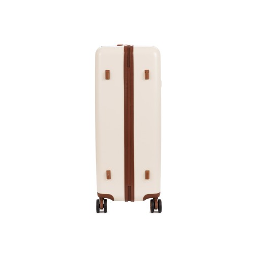 Чемодан BUGATTI АМЕЛИЯ | AMELIA, бежевый, поликарбонат / АБС-пластик, 50х29х76 см, 85 л