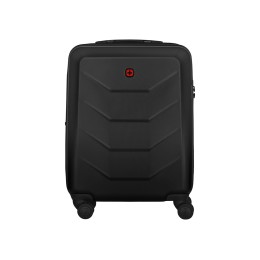 Чемодан WENGER Prymo, чёрный, малый, 40х55х20 см, 36 л, ABS+PC