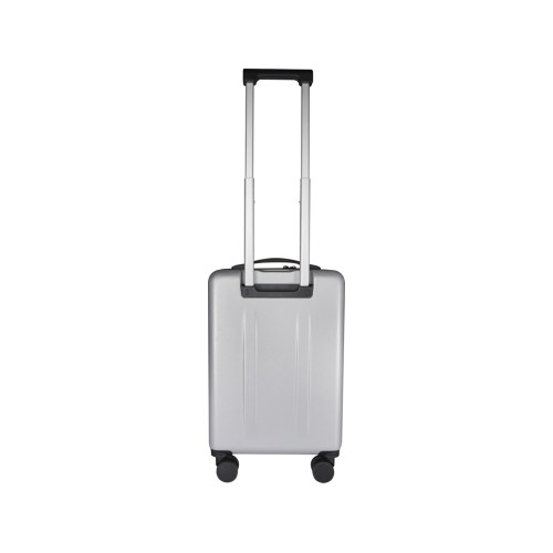 Rover Pro 20-дюймовый чемодан на колесах из материалов, переработанных согласно стандарту GRS, объемом 40 л - Серебряный