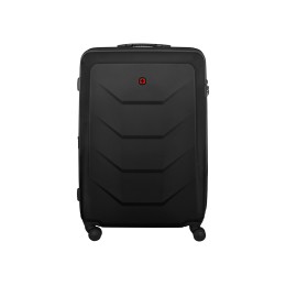 Чемодан WENGER Prymo, чёрный, большой, 52х76х30 см, 93 л, ABS+PC