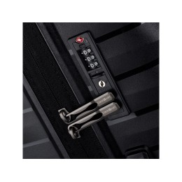 Чемодан Eberhart Dune средний М полипропилен черный 46D-009-424